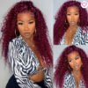 #99J 13×4 Transparent Lace Straight Full Frontal Wig