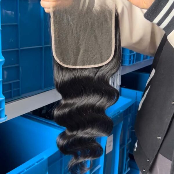 #Natural Color HD Lace & Transparent Lace Closure 100% Human Hair