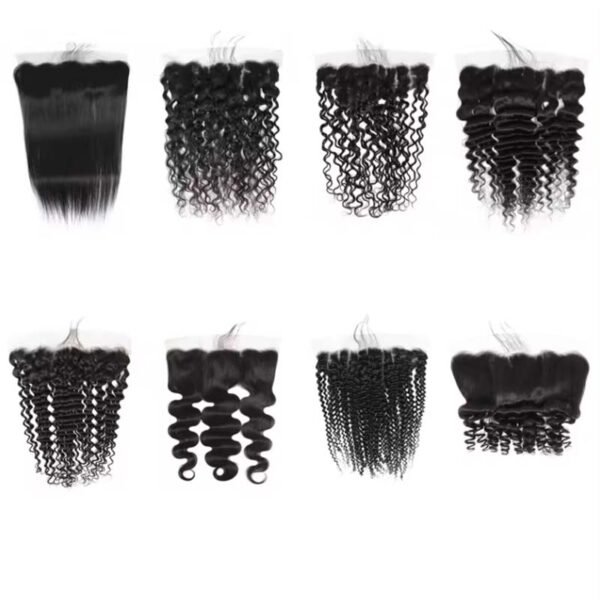 #Natural Color HD Lace& Transparent Lace Frontal 100% Human Hair