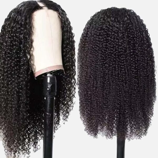 #Natural Color U-part Wig Human Hair