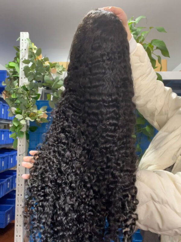 #Natural Color HD Lace Wave Wig