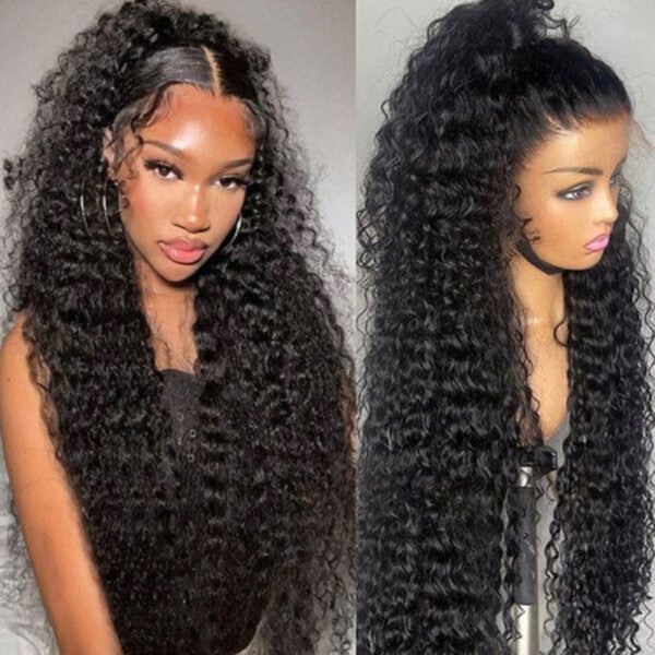 #Natural Color HD Lace Wave Wig