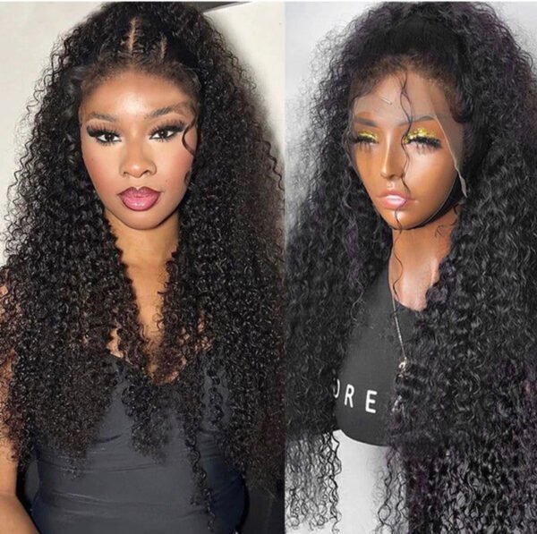 #Natural Color HD Lace Wave Wig
