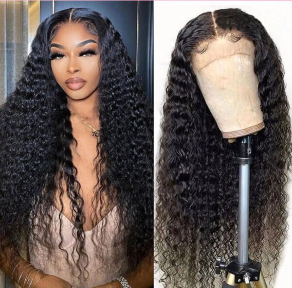 #Natural Color HD Lace Wave Wig