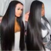 RawHair Cuticle Intact Silky Straight HD Lace 12-40 inch Full Frontal Wig
