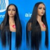 RawHair Cuticle Intact Silky Straight HD Lace 12-40 inch Full Frontal Wig