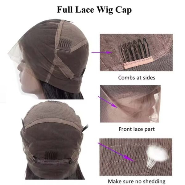 Transparent Full Lace 150% Density12-30 inch Wig