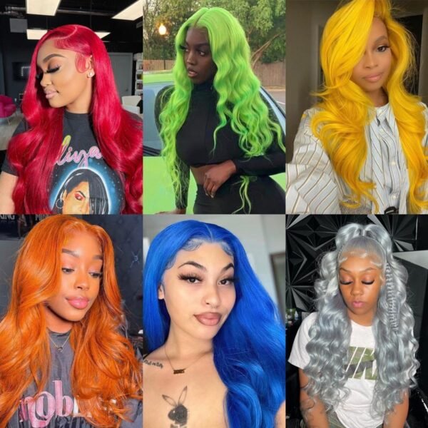 Transparent Lace Color Wig